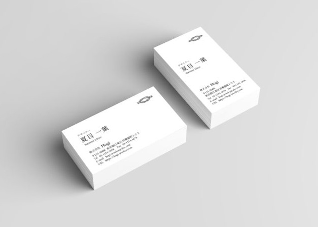 名刺 架空のジュエリーブランド